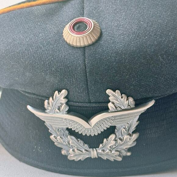 Vintage 1975 German Officer Cap – Carl Isken Köln – Size 57 - Picture 3 of 6